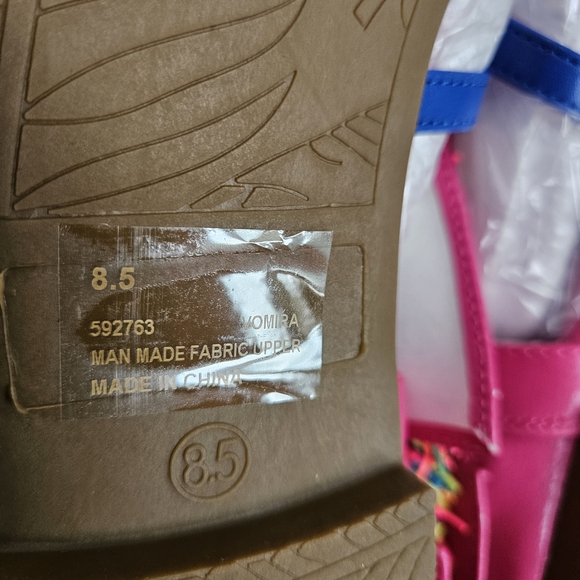 Colorful Fringe Sandals - Picture 2 of 2